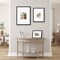 Americanflat Set of 3 Picture Frames - Gallery Wall Set with One 18x24 with 8x10 Mat, One 11x14 with 5x7 Mat and One 9x12 with 4x6 Mat - Black